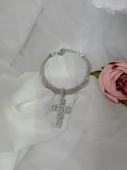 Choker Croce