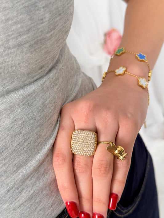 Anello Cuore con Campanella